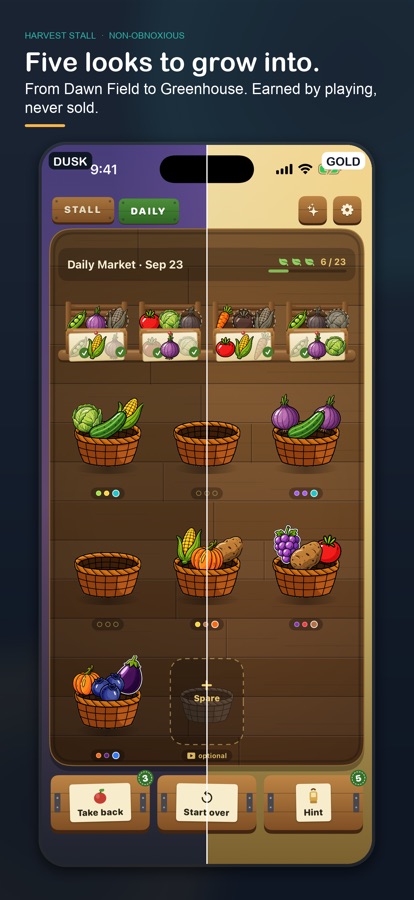 Harvest Stall on iPhone, screenshot 5