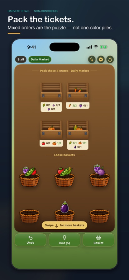 Harvest Stall artwork