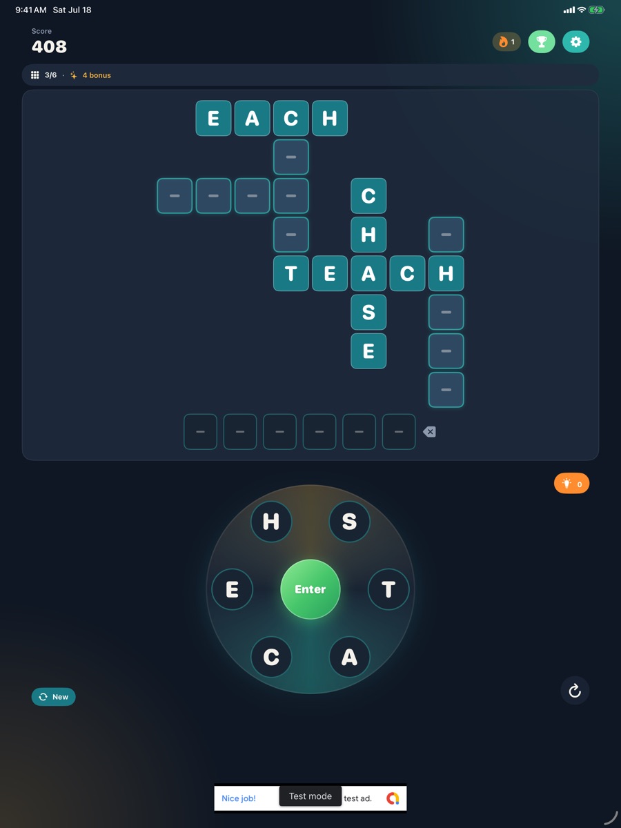 Word Puzzle iPad 1